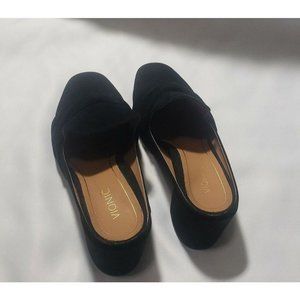 VIONIC Presley Black Suede Loafer Size 8.5
